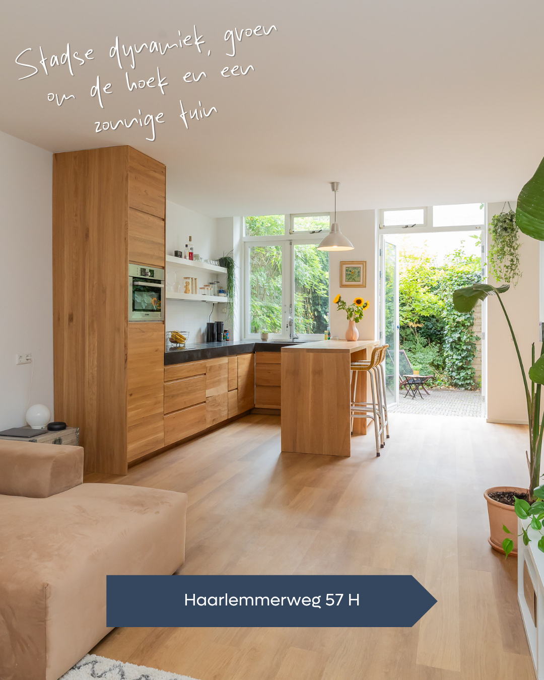 𝐓𝐄 𝐊𝐎𝐎𝐏 🏠 Licht, ruim en modern wonen in Amsterdam-West, direct tegenover het Westerpark. Deze recent gerenoveerde...