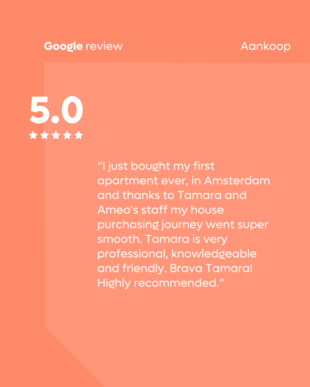 🏡 Van de eerste bezichtiging tot de sleutel: samen maken we het aankoopproces zo soepel mogelijk. ⁠
⁠
Wat een mooie review...