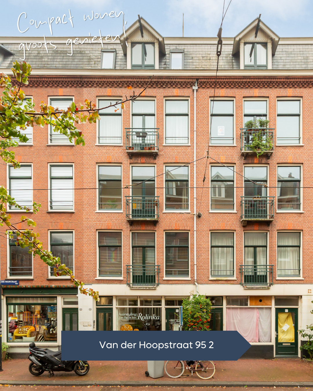 𝐓𝐄 𝐊𝐎𝐎𝐏 🏠 Jouw nieuwe thuis in de Staatsliedenbuurt!⁠
⁠
Een lichte woonkamer, een moderne keuken en een fijn balkon om...
