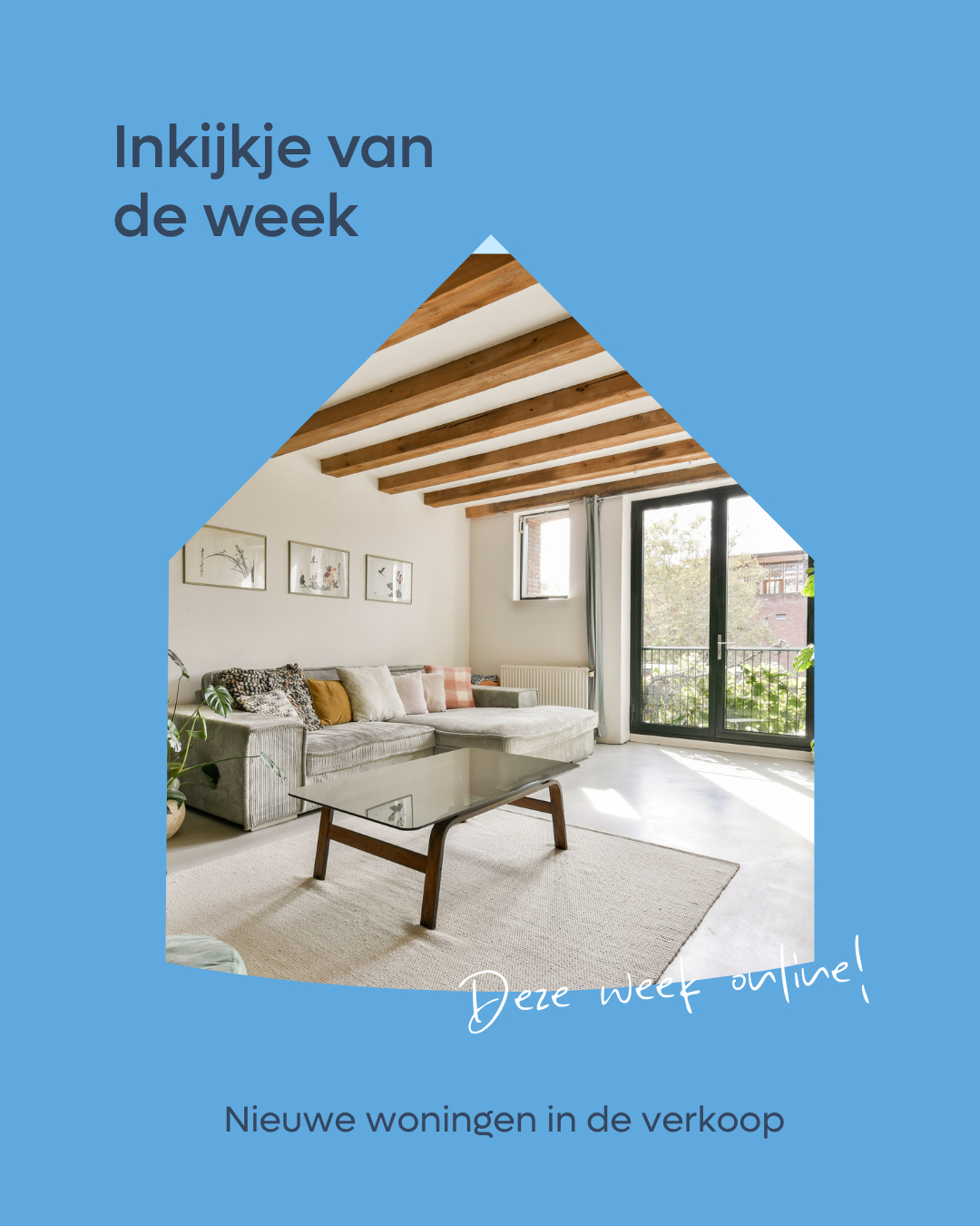 Weer volop nieuw woningaanbod om te ontdekken! 
⁠
Neem een kijkje achter de schermen en ontdek welke woningen deze week...