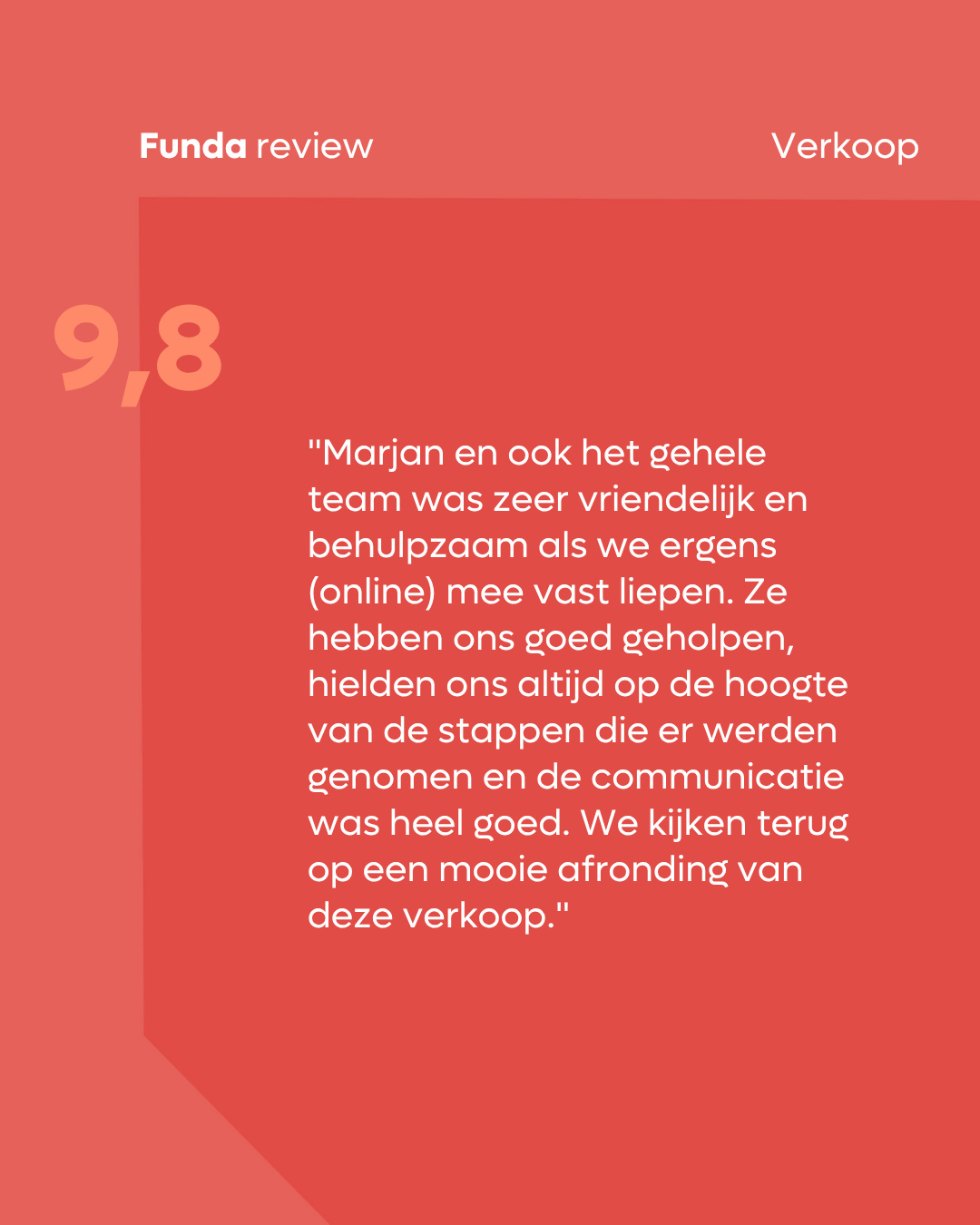 Wat een mooie woorden van de verkoper van de woning aan de Alfred Nobelstraat 57 in Diemen! 🏡✨⁠
⁠
Een succesvolle verkoop...