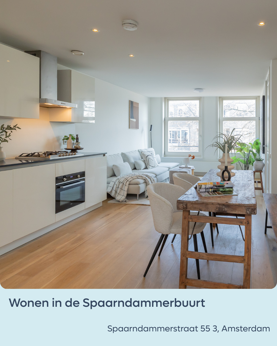 𝐓𝐄 𝐊𝐎𝐎𝐏 🏠 Instapklaar 3-kamerappartement van ca. 60 m² in de populaire Spaarndammerbuurt ✨ Gelegen op eigen grond (geen...