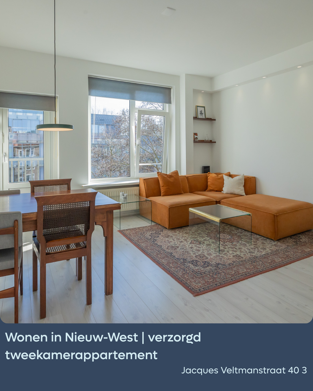 𝐓𝐄 𝐊𝐎𝐎𝐏 🏡 Dit verzorgde 2-kamerappartement van ca. 47 m² in het groene Amsterdam Nieuw-West biedt rust, licht en een...