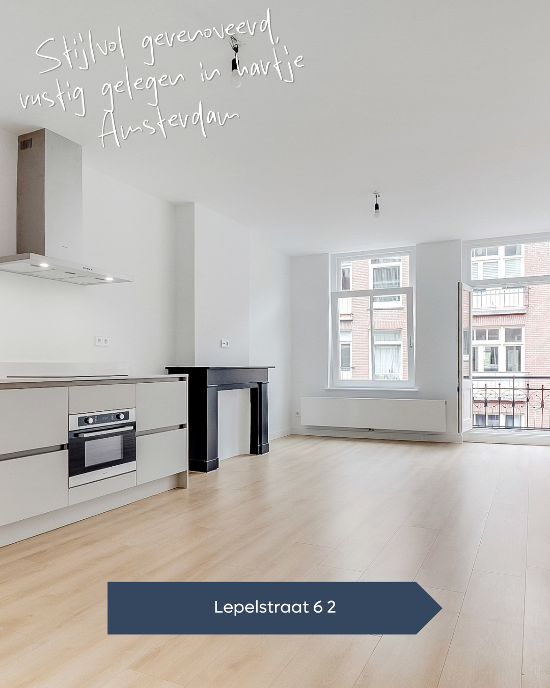 𝐓𝐄 𝐊𝐎𝐎𝐏 🏠 ⁠Modern wonen, rustig thuiskomen in hartje Amsterdam⁠
⁠
Recent gerenoveerd 3-kamerappartement, gelegen in een...