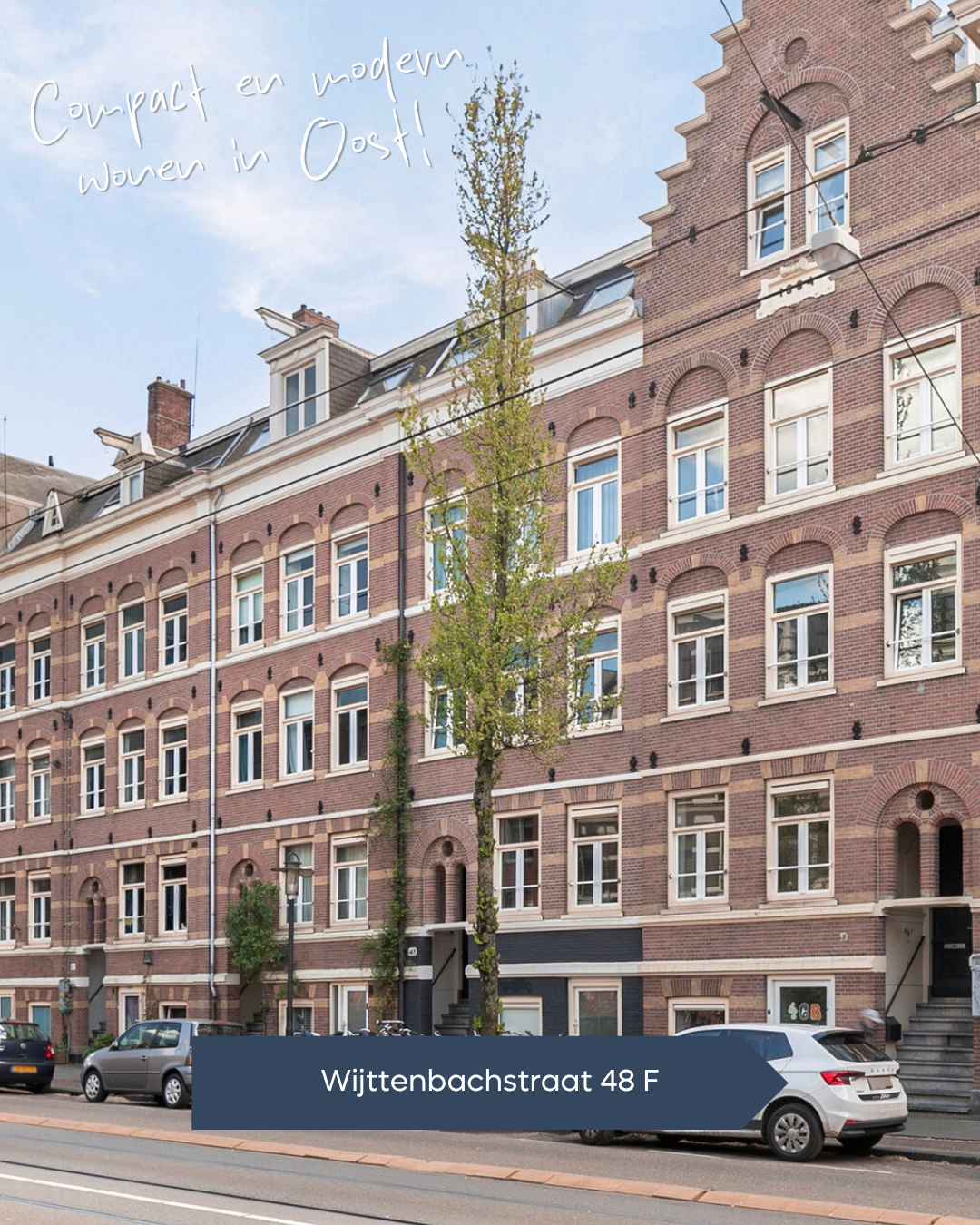 𝐓𝐄 𝐊𝐎𝐎𝐏 🏠 Licht, modern en sfeervol wonen in de Dapperbuurt!⁠
⁠
Dit fijne 2-kamerappartement ligt op de tweede verdieping...