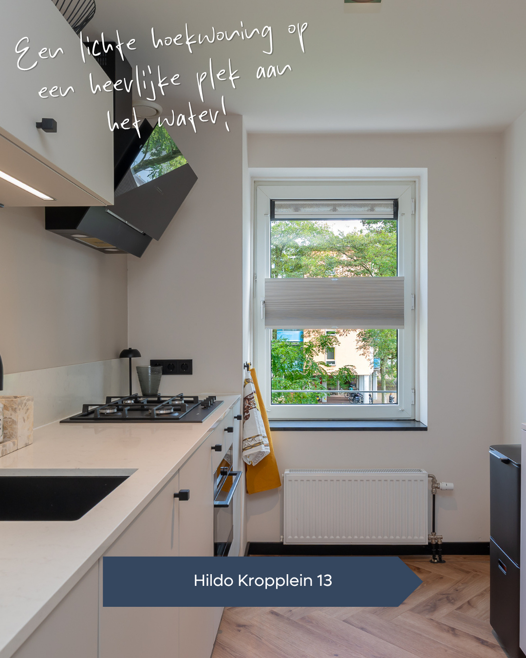 𝐓𝐄 𝐊𝐎𝐎𝐏 🏠 Zonnig wonen aan het water in Amsterdam Oost! 🌊⁠
⁠
Dit lichte en gemoderniseerde hoekappartement op...